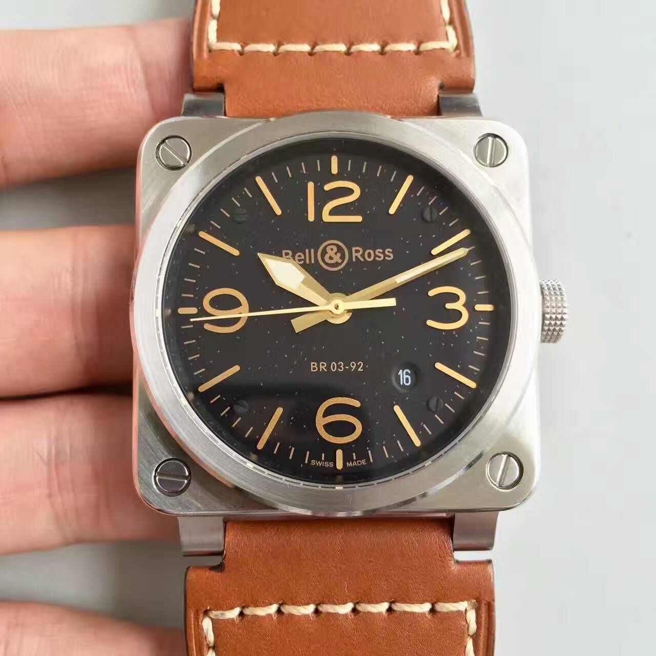 【BR厂超A1:1精仿手表】柏莱士AVIATION系列BR 03-92 HERITAGE腕表 / BL005