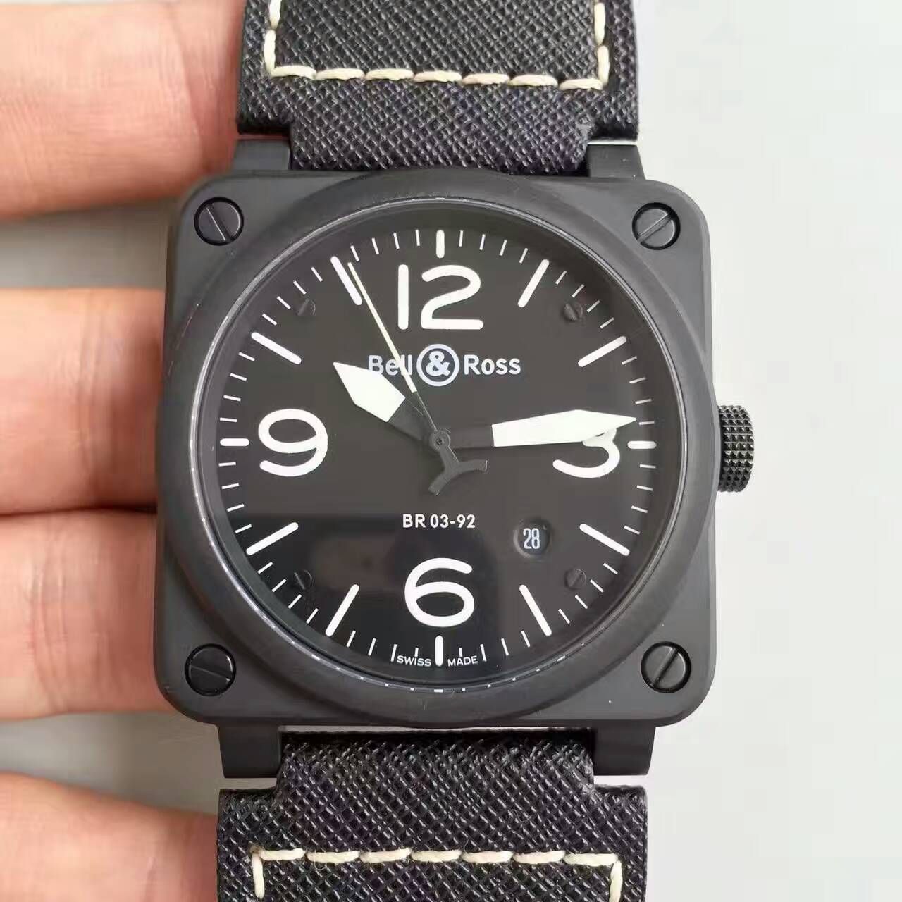 【BR厂超A1:1精仿手表】柏莱士AVIATION系列BR 03-92 HERITAGE腕表 / BL005