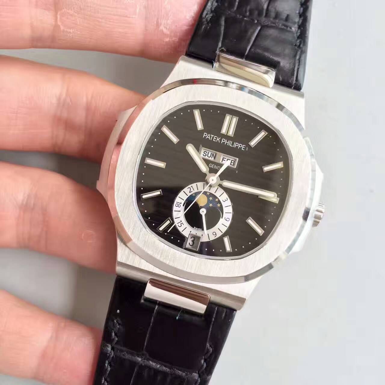 【KM一比一高精仿手表】百达翡丽Nautilus系列精钢男表5726A-001 / BD204