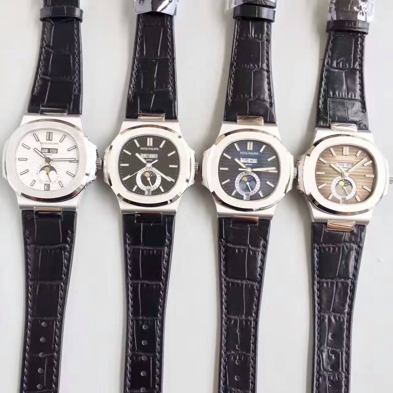 【KM一比一高精仿手表】百达翡丽Nautilus系列精钢男表5726A-001 / BD204