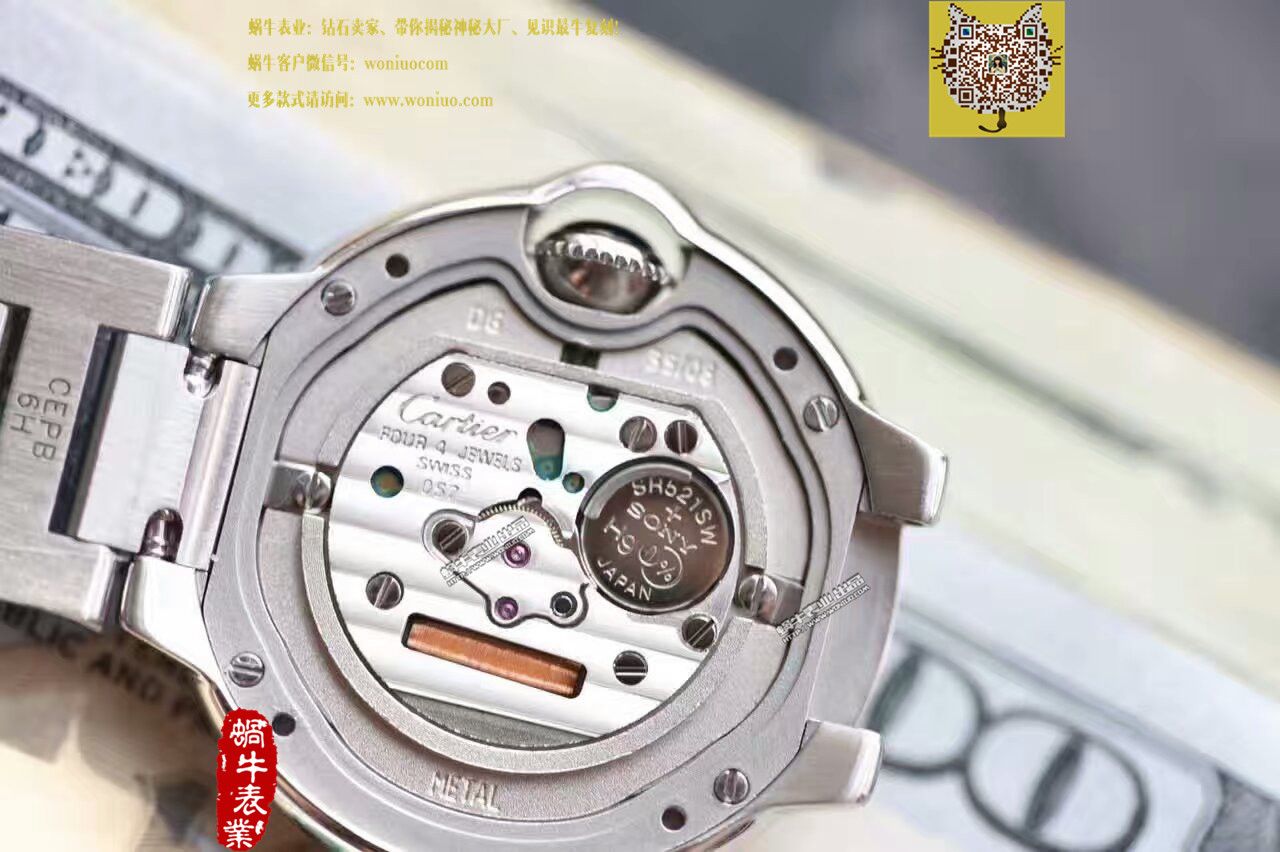 【HBBV6一比一顶级复刻高仿手表】卡地亚小号蓝气球女装28毫米石英机芯WE69010Z4 / K116