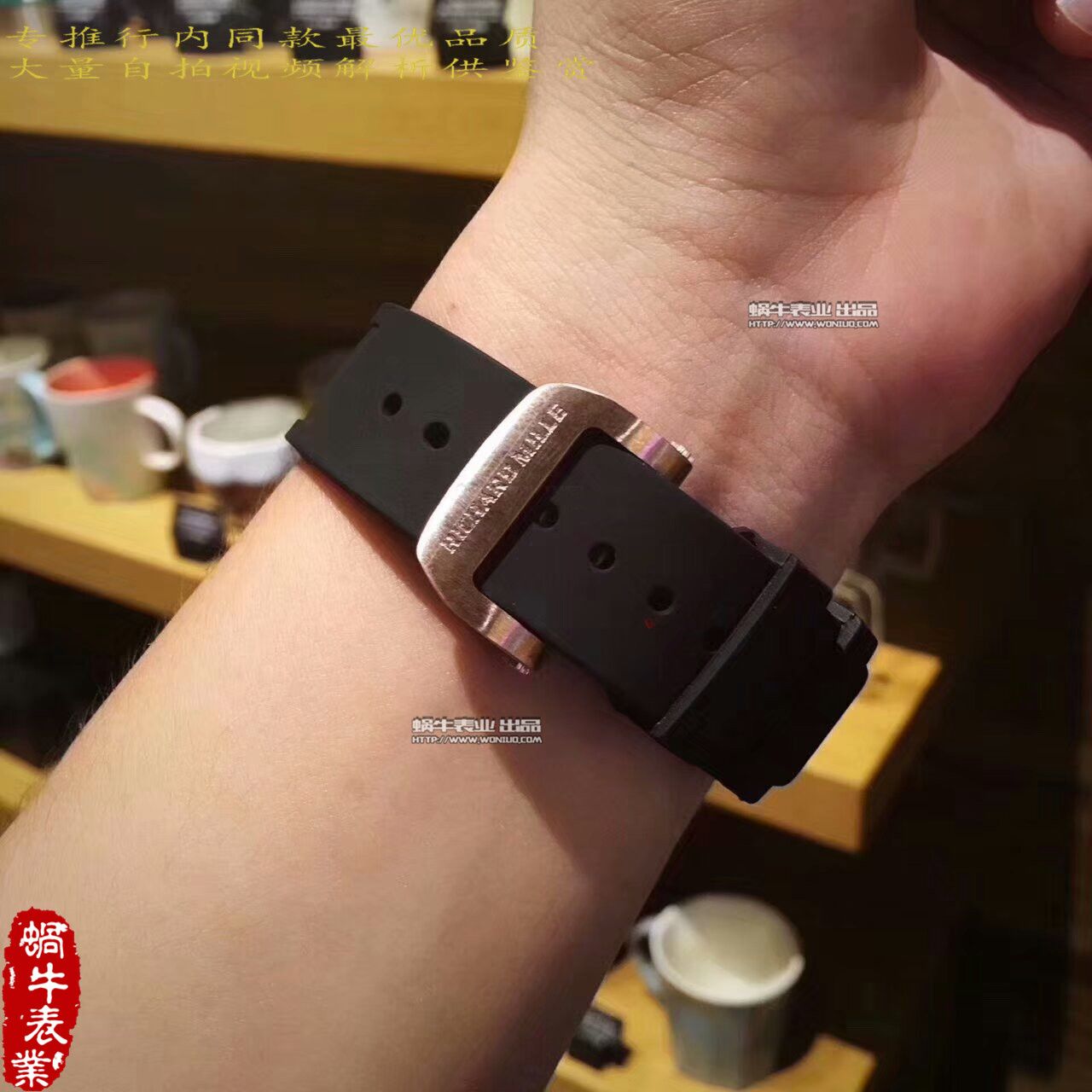 【KV厂一比一超A高仿手表】理查德.米勒男士系列RM 052 金面骷髅头腕表 / RM 052