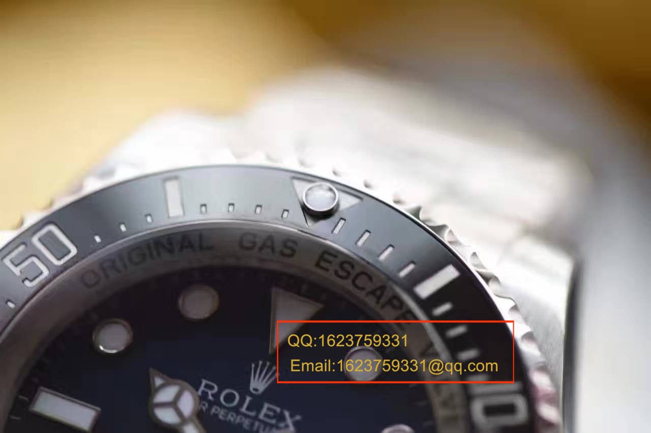 【独家视频解析】N厂V7版本超A高精仿手表劳力士海使型系列116660-98210 蓝盘腕表(蓝面渐变蓝鬼王)  / RBD0551