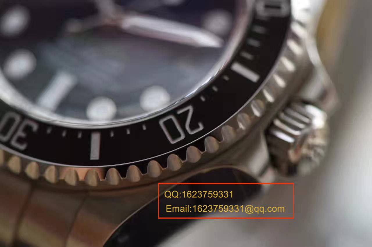 【独家视频解析】N厂V7版本超A高精仿手表劳力士海使型系列116660-98210 蓝盘腕表(蓝面渐变蓝鬼王)  / RBD0551