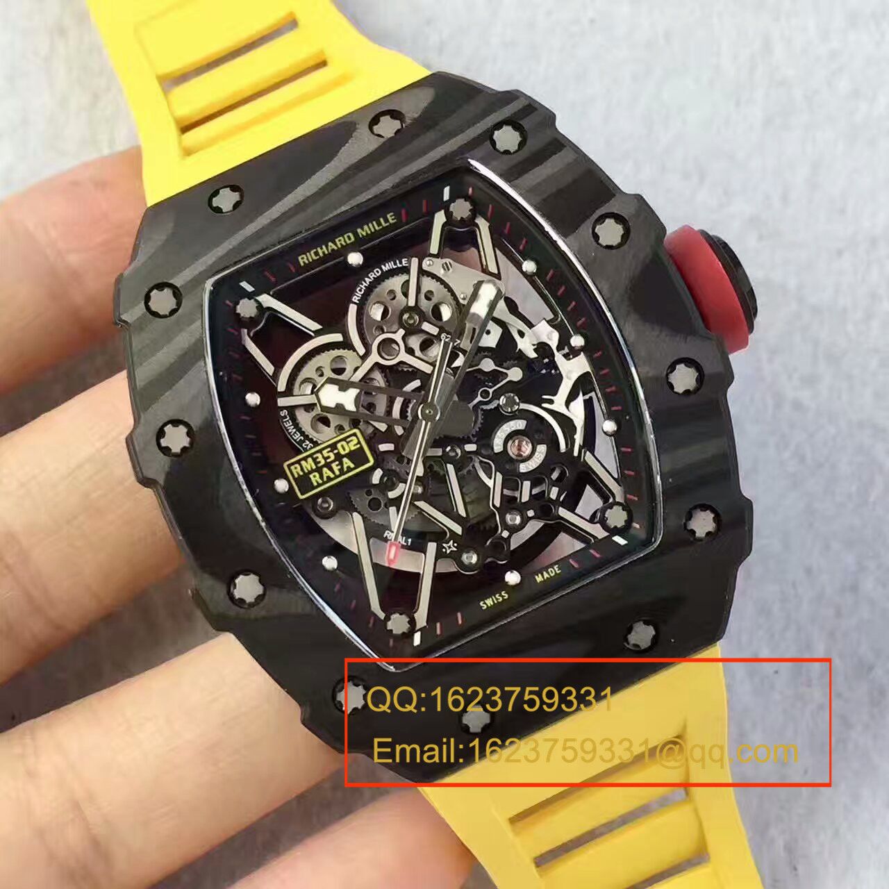 KV新品 RM35-02系列顶级版（纳达尔限量版）碳纤维系列最强复刻版本 / RM 035-02