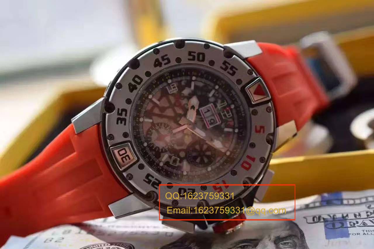 【实拍图鉴赏】RM厂1:1超A精仿手表之里查德米尔男士系列RM 032 RG腕表 / RMBG032