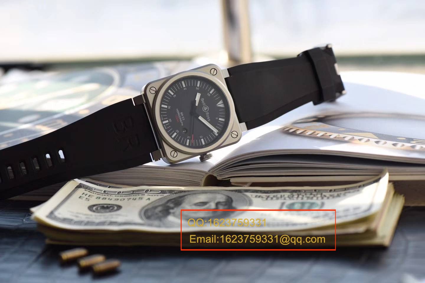 【BR一比一超A精高仿手表】柏莱士AVIATION系列BR 03-92 HOROLUM 腕表 / BABL016