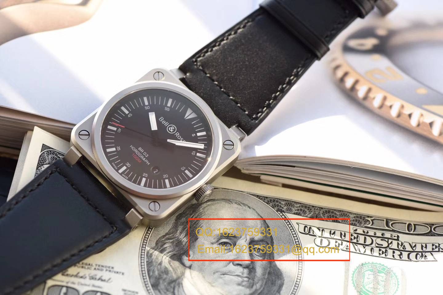 【BR一比一超A精高仿手表】柏莱士AVIATION系列BR 03-92 HOROLUM 腕表 / BABL016