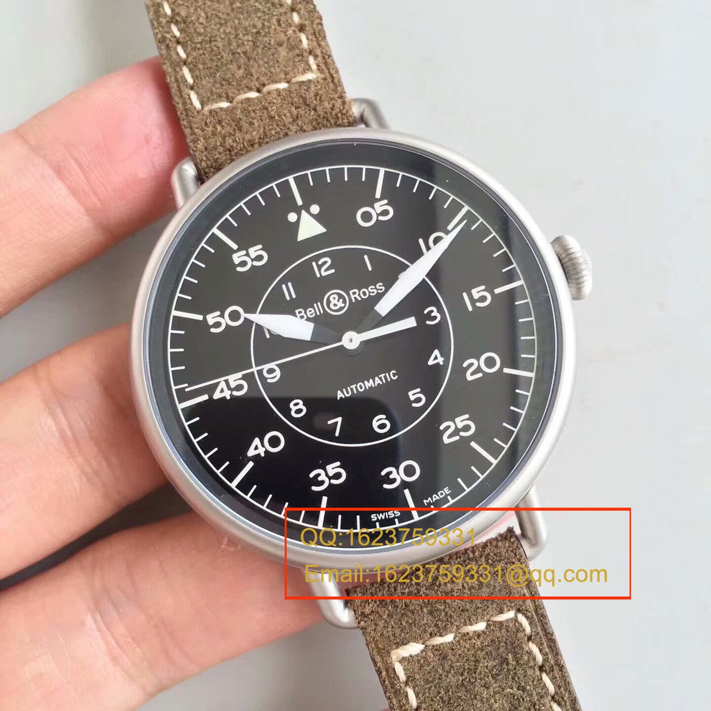 【BR一比一超A复刻手表】柏莱士VINTAGE 系列WW1-92 MILITARY腕表 / BLBA017