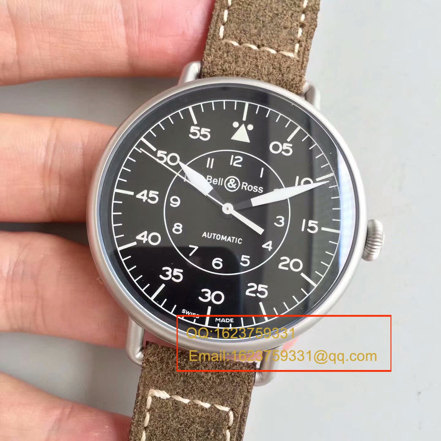 【BR一比一超A复刻手表】柏莱士VINTAGE 系列WW1-92 MILITARY腕表 / BLBA017