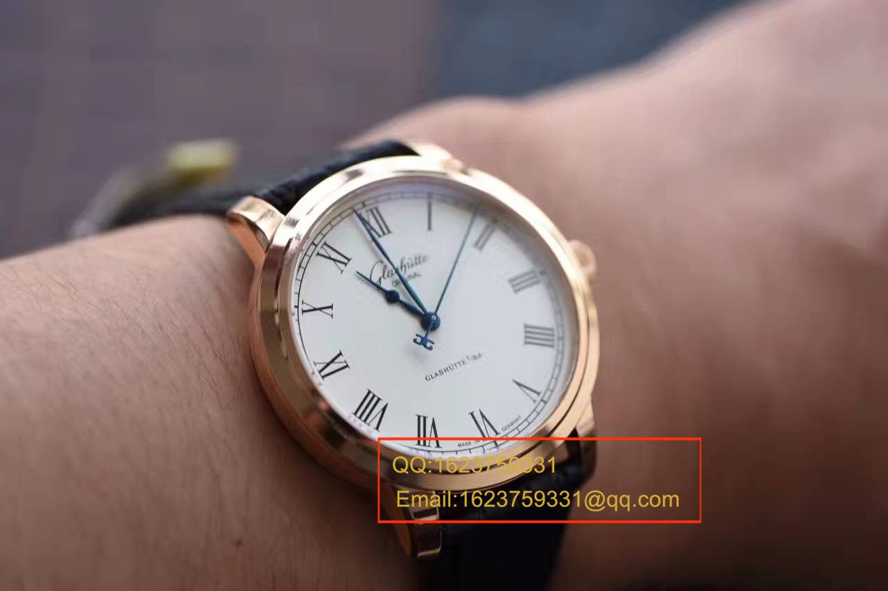 【独家视频解析】FK一比一精高仿手表格拉苏蒂原创精髓系列1-39-59-01-05-04腕表 / GLAB037