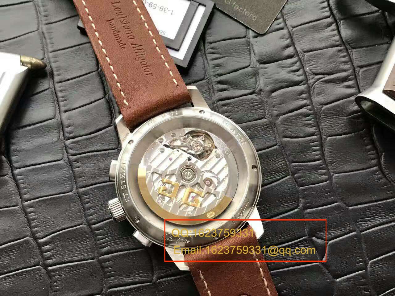 【独家视频测评】GF厂1:1超A高仿手表格拉苏蒂原创SENATOR NAVIGATOR系列39-34-07-07-04男表 / GLABA034