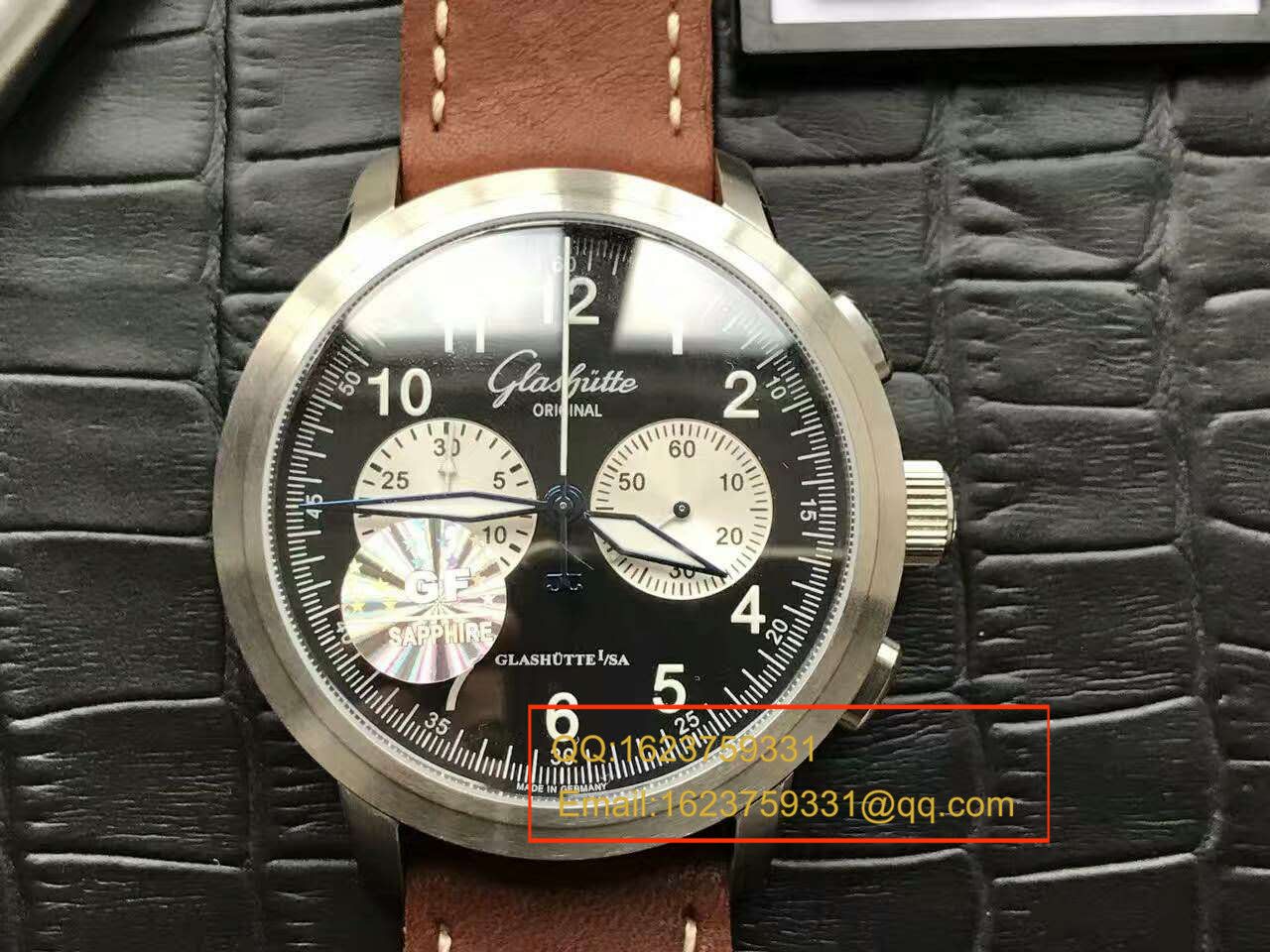 【独家视频测评】GF厂1:1超A高仿手表格拉苏蒂原创SENATOR NAVIGATOR系列39-34-07-07-04男表 / GLABA034