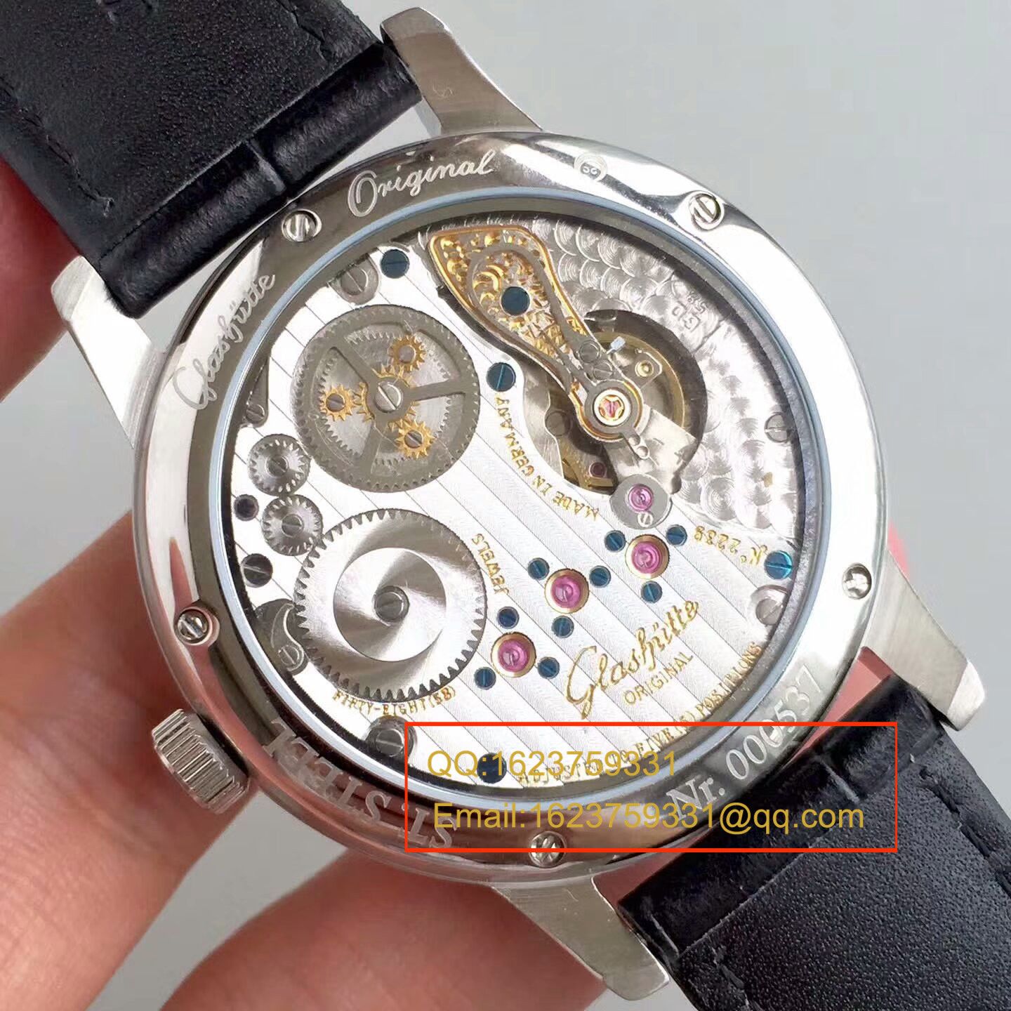 【GF一比一精高仿手表】格拉苏蒂原创精髓议员天文台腕表系列 1-58-01-05-34-30腕表 / GLA042