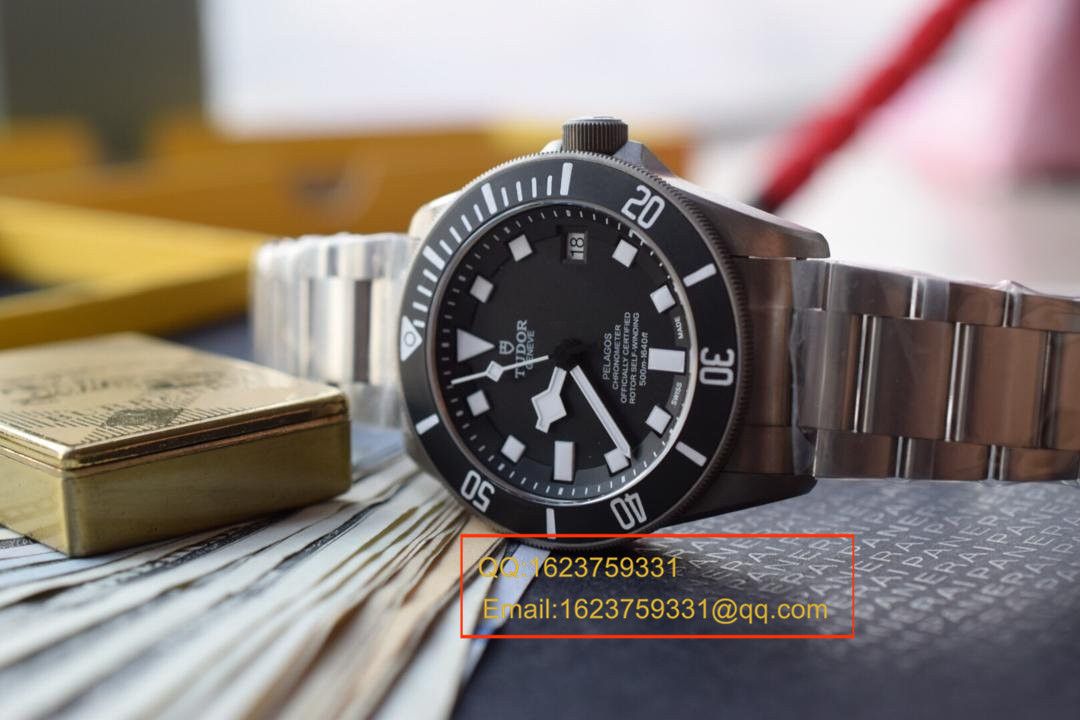 【独家视频测评XF一比一超A精仿手表】帝舵PELAGOS系列战斧25500TN 黑钛土豆黑面战斧 / DT007A