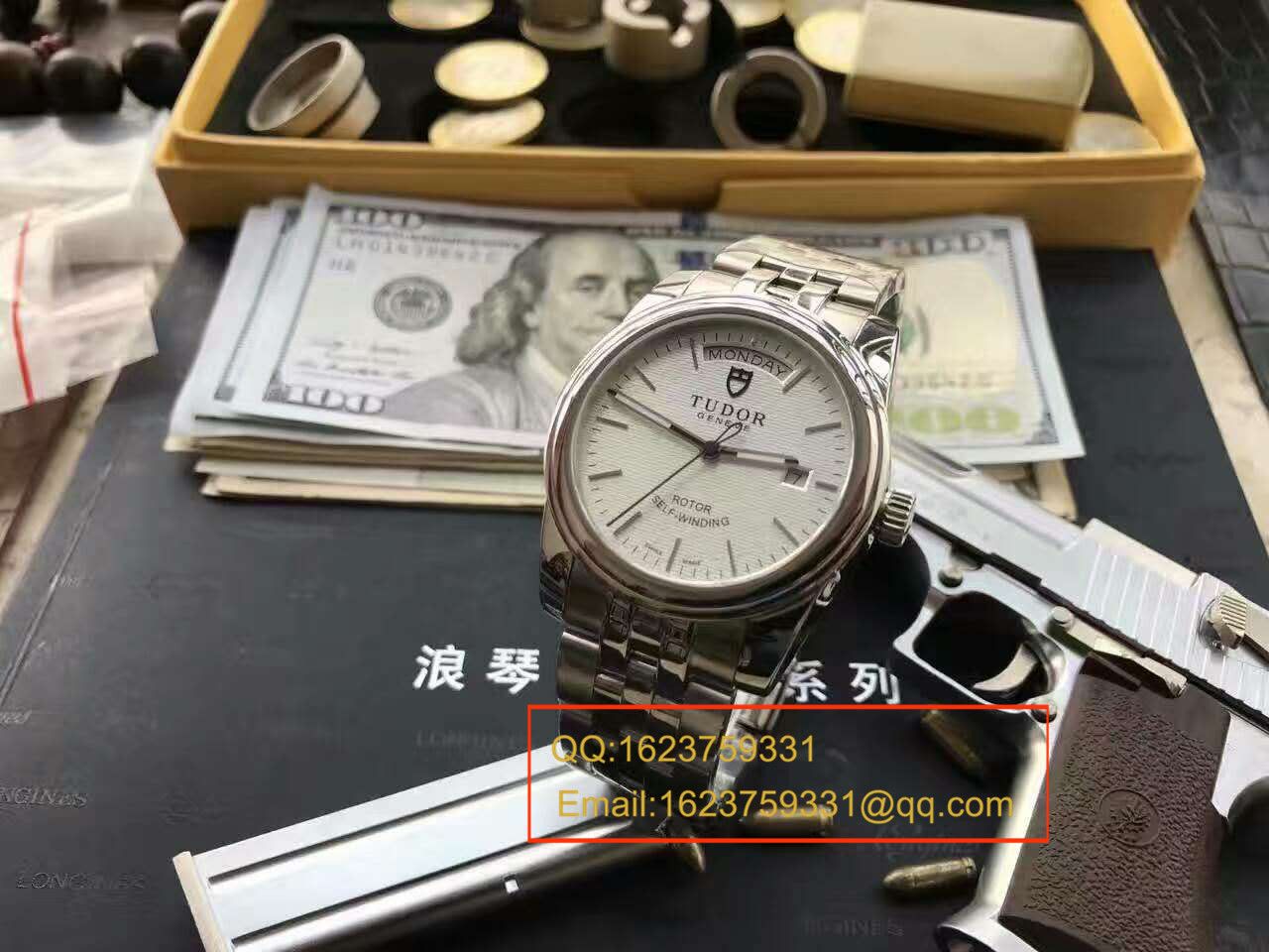 【实拍图鉴赏】台湾厂超A高仿手表帝舵骏珏系列56000-68060男士机械手表 / DT008