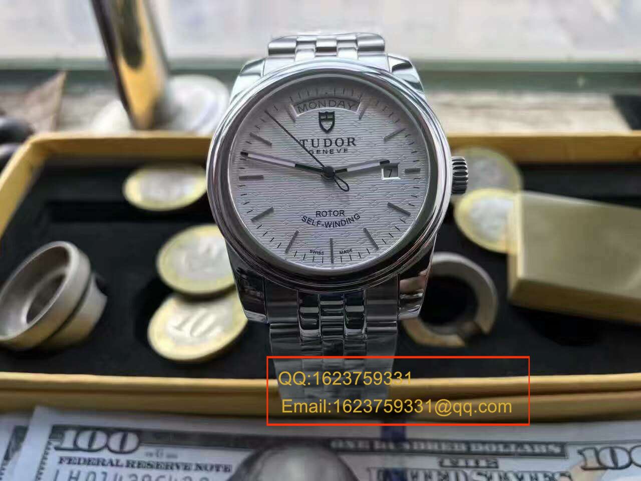 【实拍图鉴赏】台湾厂超A高仿手表帝舵骏珏系列56000-68060男士机械手表 / DT008