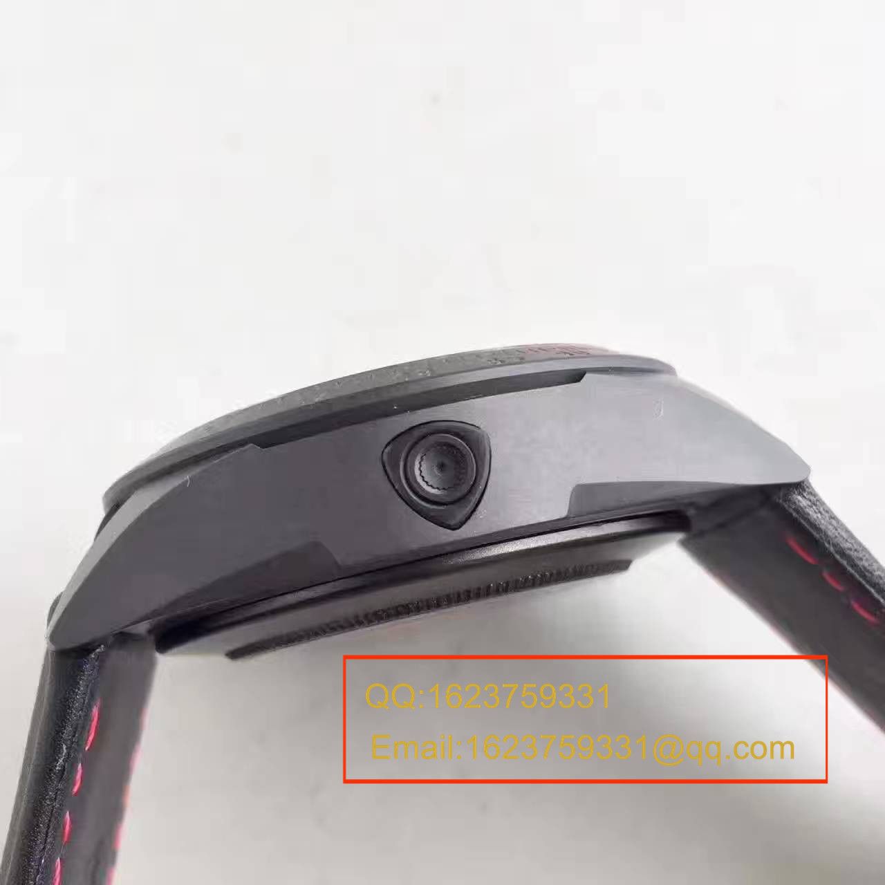 【ZF厂1:1复刻高仿手表】帝舵《杜卡迪大魔鬼》FASTRIDER BLACK SHIELD系列42000CR橡胶表带腕表 / DTBC006