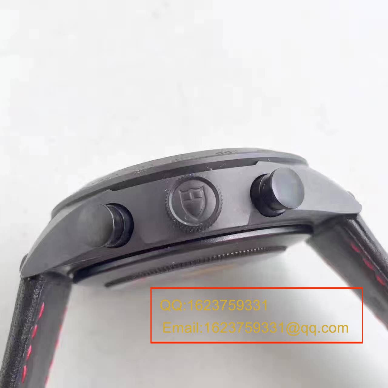 【ZF厂1:1复刻高仿手表】帝舵《杜卡迪大魔鬼》FASTRIDER BLACK SHIELD系列42000CR橡胶表带腕表 / DTBC006