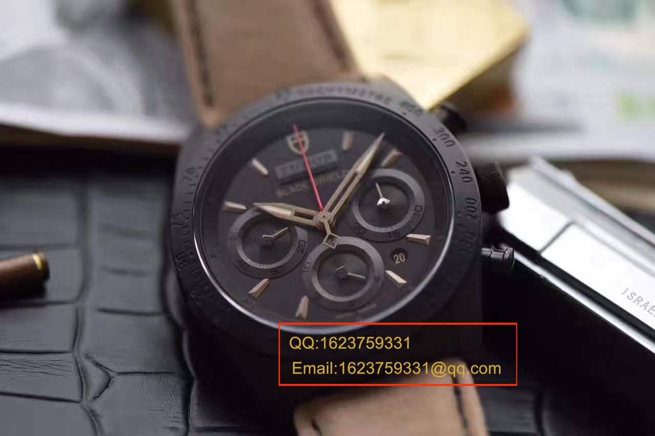 【ZF厂一比一高精仿手表】帝舵《杜卡迪大魔鬼》FASTRIDER BLACK SHIELD系列42000CN皮带腕表 / DTBC005