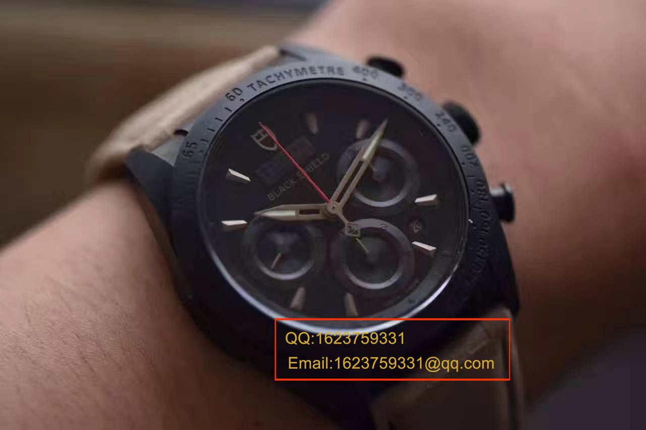 【ZF厂一比一高精仿手表】帝舵《杜卡迪大魔鬼》FASTRIDER BLACK SHIELD系列42000CN皮带腕表 / DTBC005