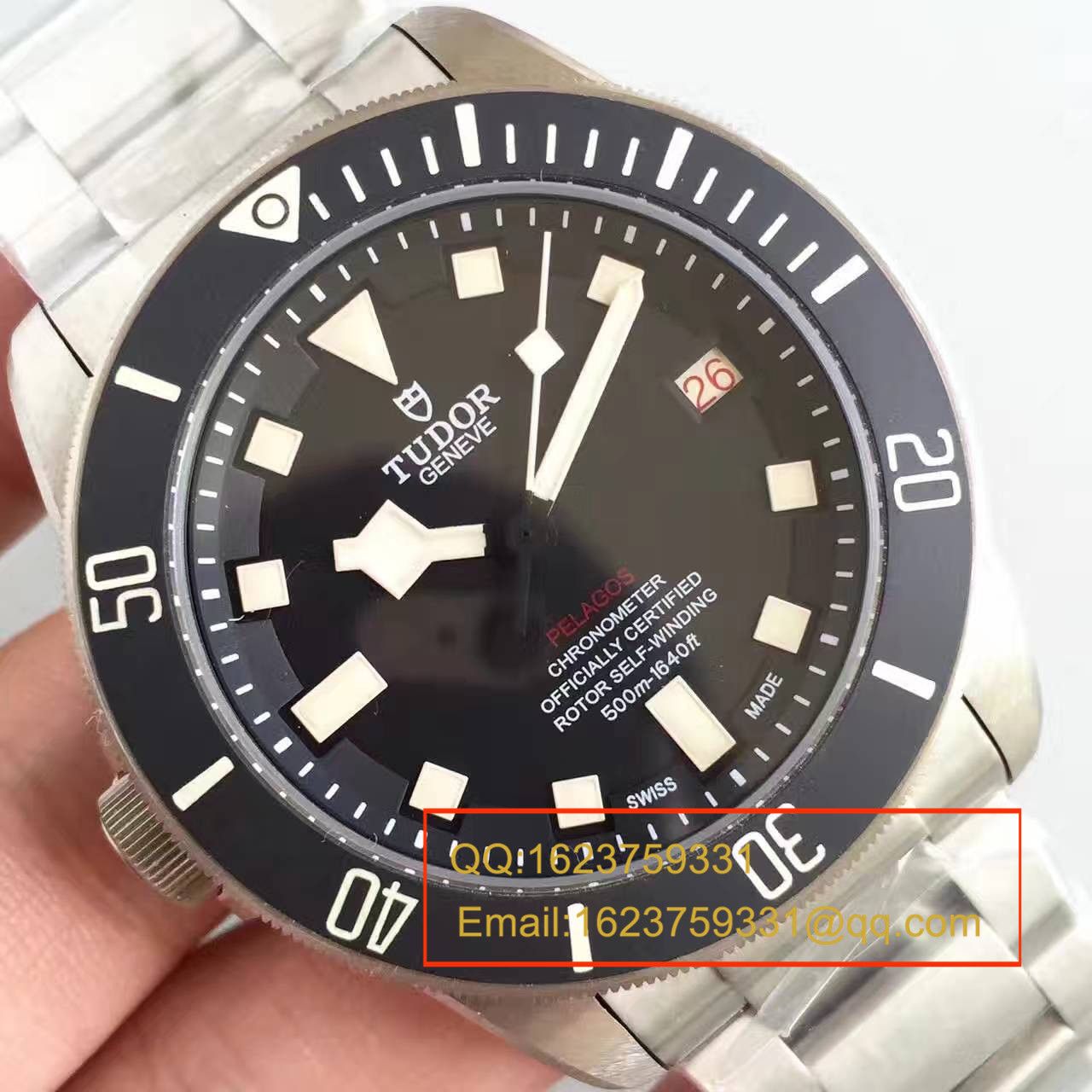 【ZF厂一比一复刻高仿手表】帝舵反手左撇子25610TNL全新领潜型LHD左撇子腕表 / DT027