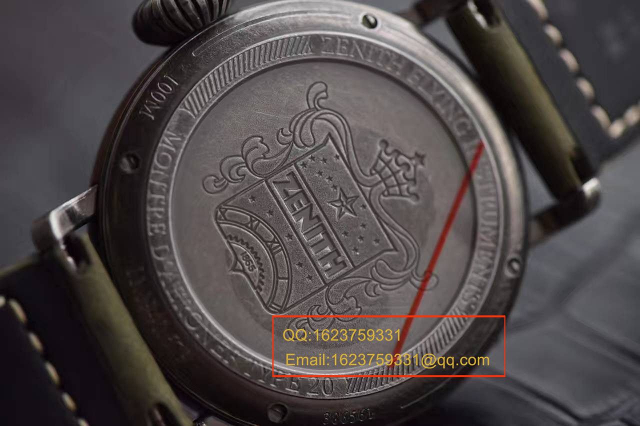 【独家视频评测XF厂一比一超A高精仿手表】真力时复古飞行员系列11.1940.679 / 93.C800腕表 / ZSLB036