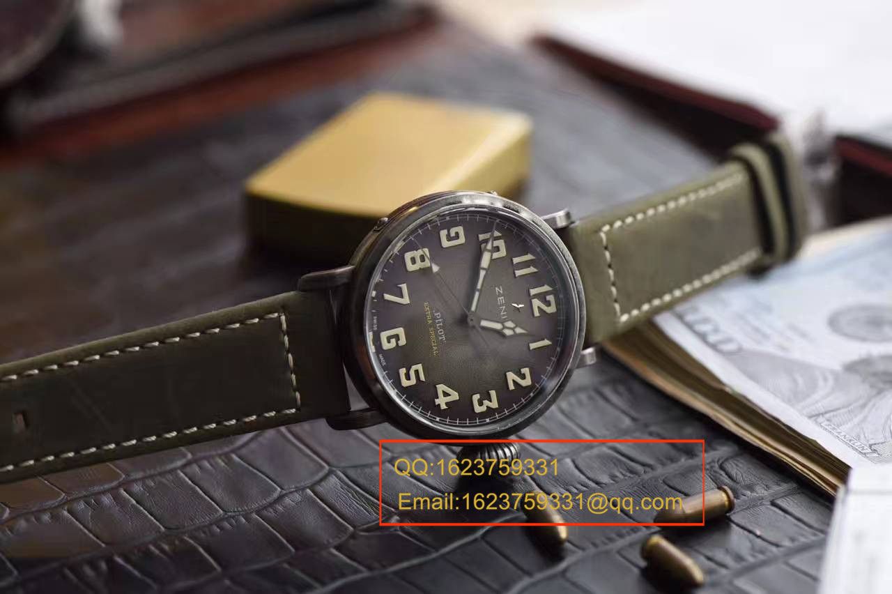 【独家视频评测XF厂一比一超A高精仿手表】真力时复古飞行员系列11.1940.679 / 93.C800腕表 / ZSLB036