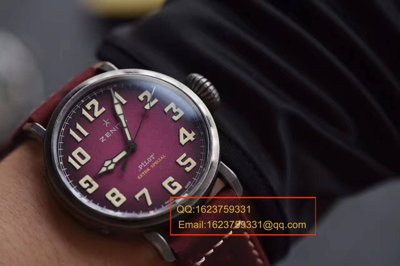 【独家视频测评XF厂1:1超A高精仿手表】真力时飞行员系列11.1940.679 / 53.C808复古大飞腕表 / ZSLB035