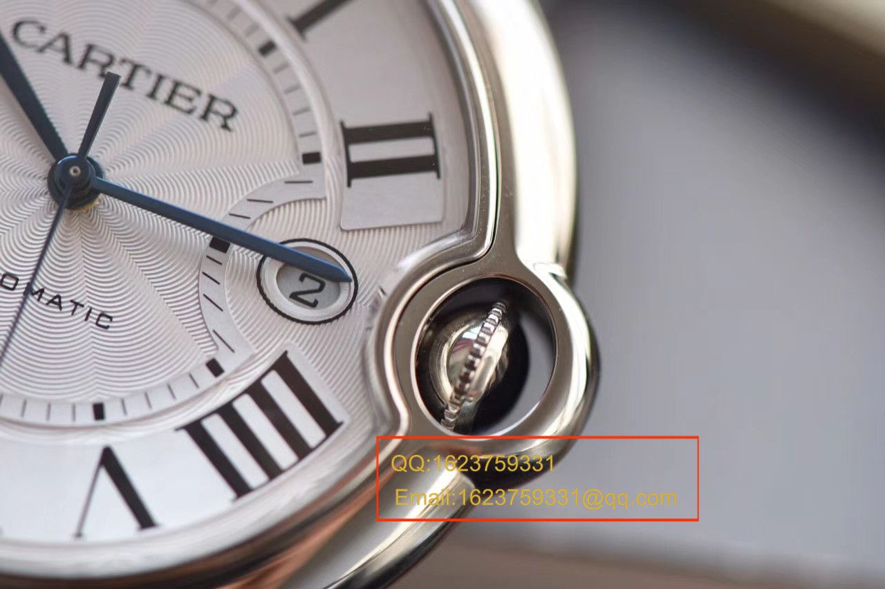 【独家视频测评V6厂一比一超A高仿手表】卡地亚蓝气球系列大号蓝气球42毫米W69012Z4男表 / K128