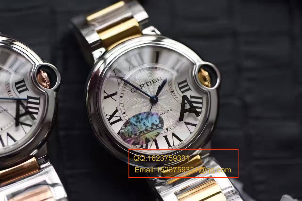 【独家视频测评V6厂1:1高精仿手表】卡地亚蓝气球系列W2BB0003《中号蓝气球36毫米》女士腕表 / KAG094