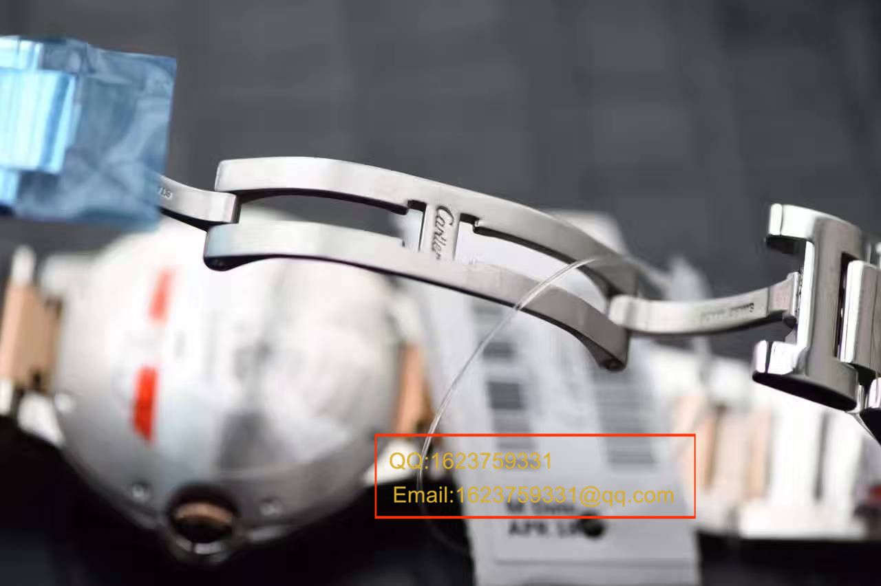 【独家视频测评V6厂1:1高精仿手表】卡地亚蓝气球系列W2BB0003《中号蓝气球36毫米》女士腕表 / KAG094