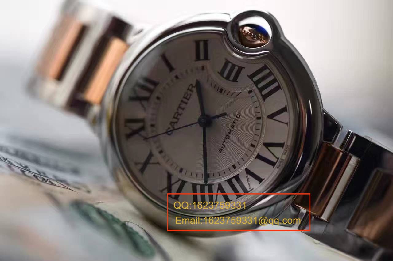 【独家视频测评V6厂1:1高精仿手表】卡地亚蓝气球系列W2BB0003《中号蓝气球36毫米》女士腕表 / KAG094