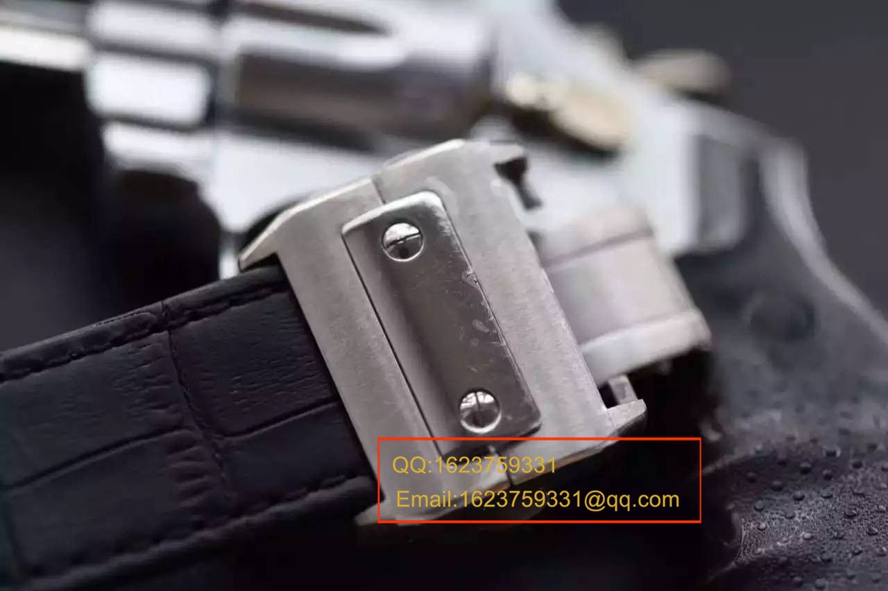 【视频解析V6厂1:1超A高精仿手表】卡地亚山度士自动机械男表W20106X8机械腕表 / KBA032