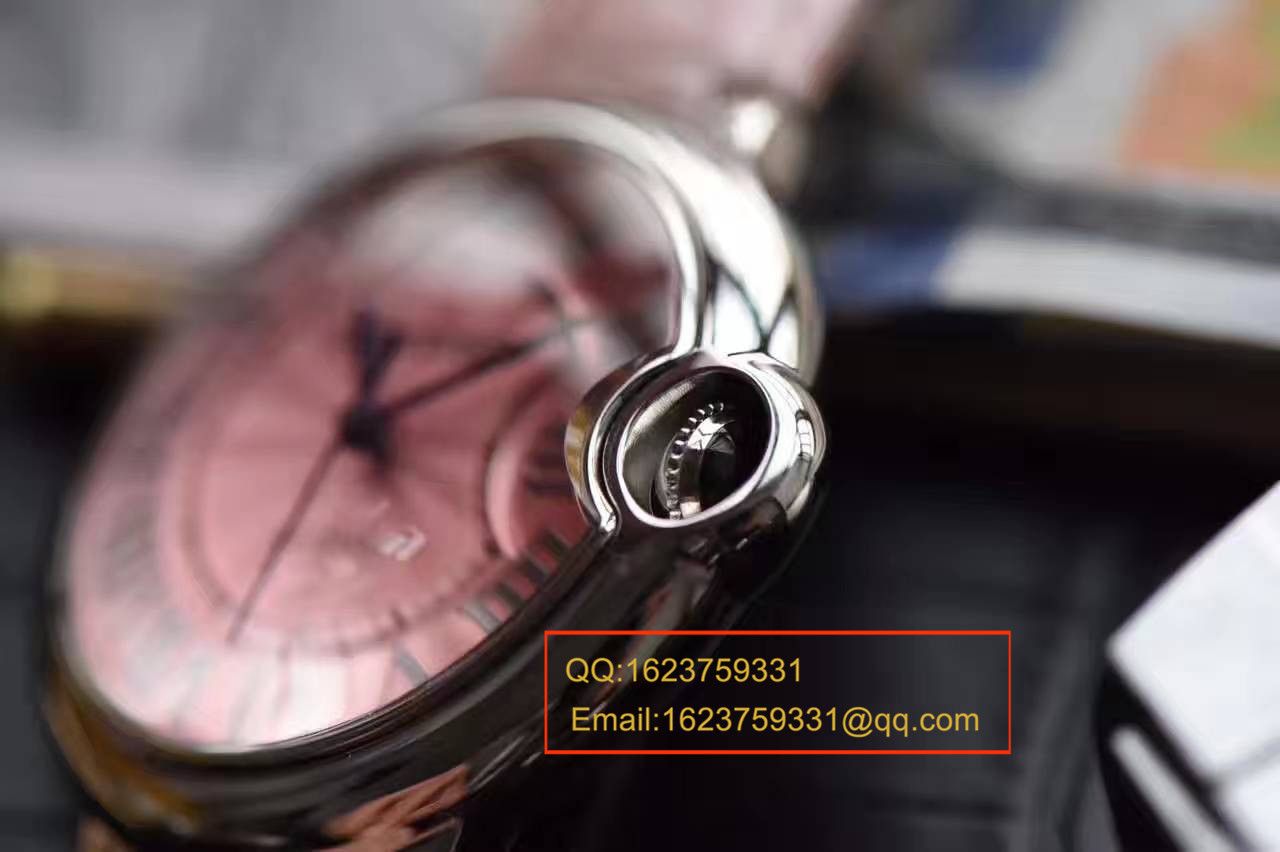 【HBBV6厂1:1顶级复刻高仿手表】卡地亚36毫米大号WSBB0007、33毫米中号蓝气球WSBB0002女士腕表 / K100