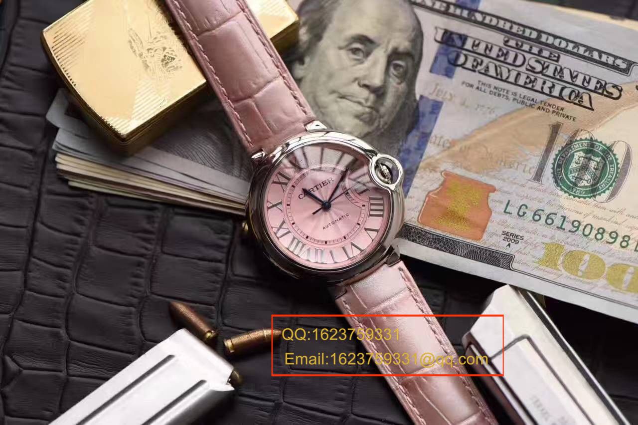 【HBBV6厂1:1顶级复刻高仿手表】卡地亚36毫米大号WSBB0007、33毫米中号蓝气球WSBB0002女士腕表 / K100