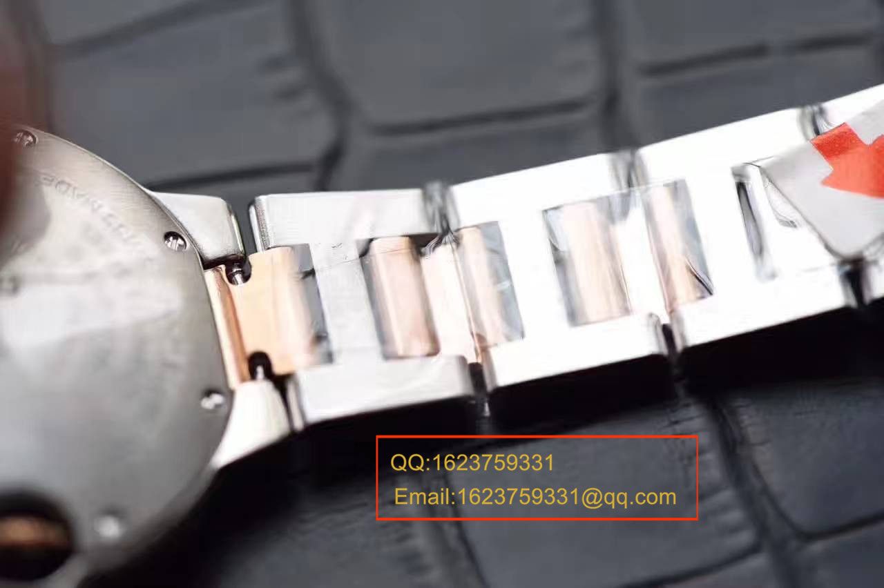 【独家视频评测HBBV6厂顶级复刻高仿33毫米手表】卡地亚蓝气球系列玫瑰金小号蓝气球W6920099女士腕表 / KAG099