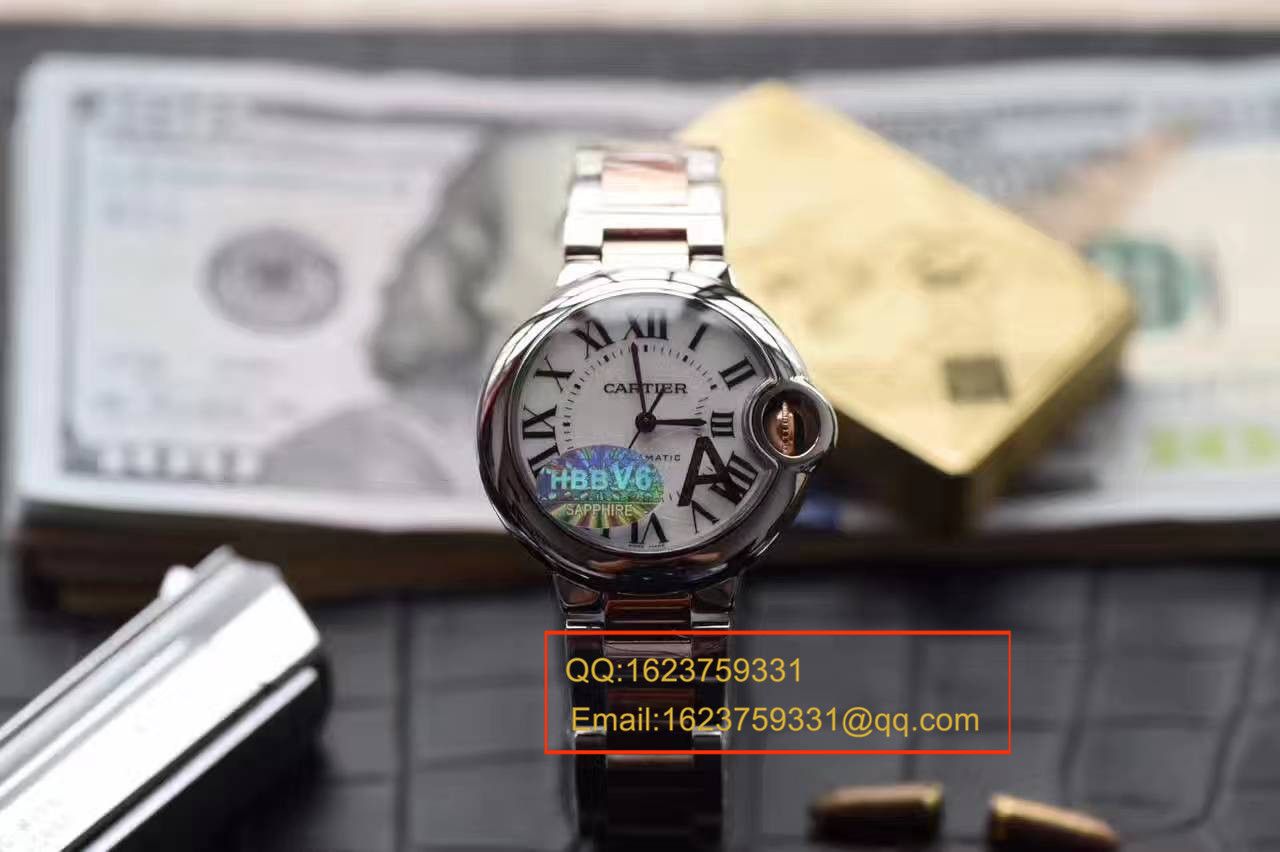 【独家视频评测HBBV6厂顶级复刻高仿33毫米手表】卡地亚蓝气球系列玫瑰金小号蓝气球W6920099女士腕表 / KAG099