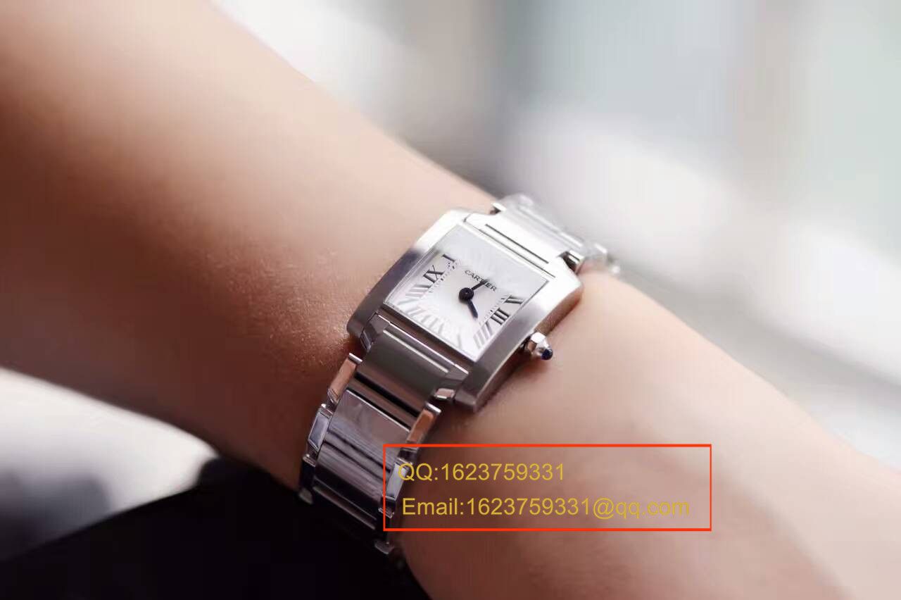 【独家视频测评A8厂1:1超A高精仿手表】卡地亚坦克系列W51008Q3女表 / KAC070