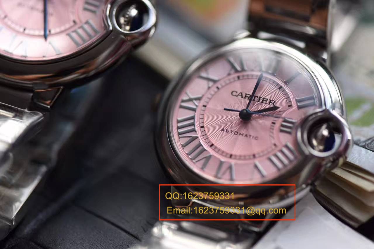 【独家视频测评HBBV6一比一超A高仿手表】卡地亚蓝气球系列W6920100女士33毫米机械版本腕表 / K060