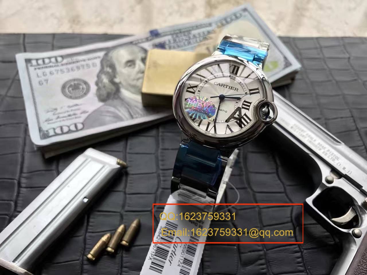 【独家视频测评HBBV6厂一比一高精仿手表】卡地亚 蓝气球系列W6920046/W6900556（36毫米）机械女表 / KDY029