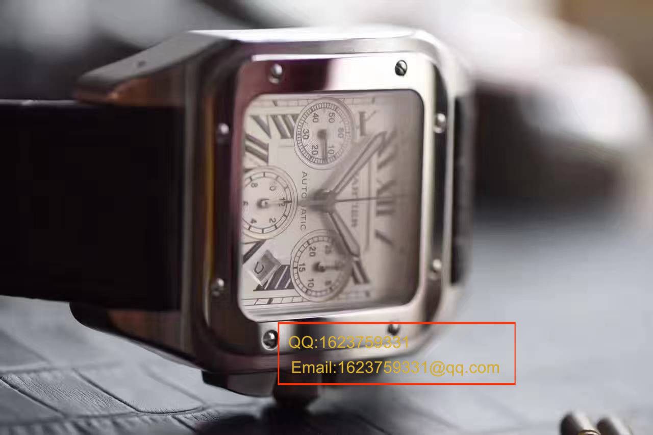 【HBBV6厂1:1复刻高仿手表】卡地亚山度士系列W20090X8腕表 / KDY077