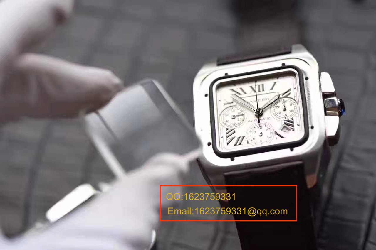 【HBBV6厂1:1复刻高仿手表】卡地亚山度士系列W20090X8腕表 / KDY077