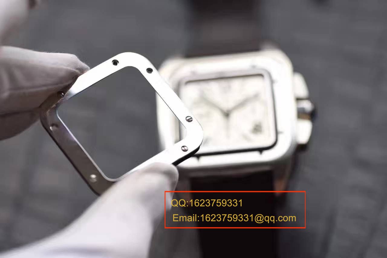 【HBBV6厂1:1复刻高仿手表】卡地亚山度士系列W20090X8腕表 / KDY077