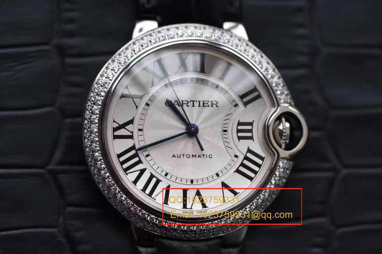 【HBBV6厂一比一超A高仿手表】卡地亚蓝气球系列WE902065女士33毫米镶钻机械腕表 / K130