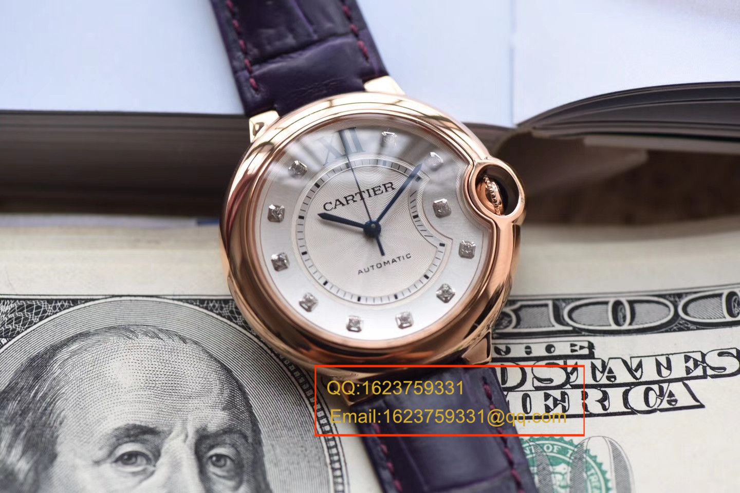 【HBBV6厂1:1高精仿手表】卡地亚蓝气球系列WE902040（33毫米）WE902028（36毫米）女士钻钉机械腕表 