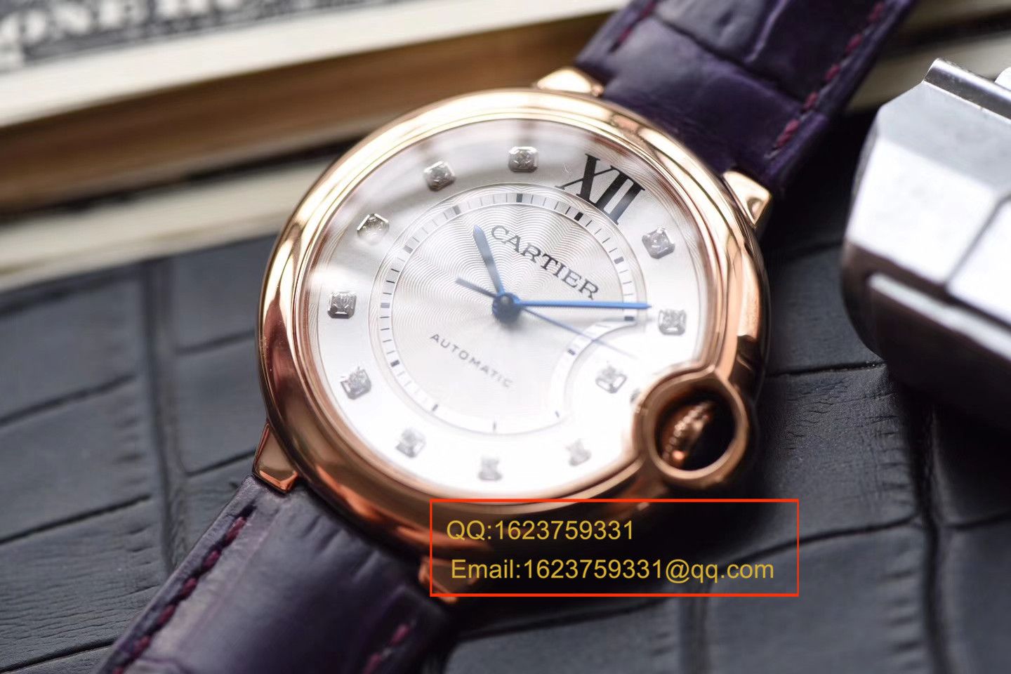 【HBBV6厂1:1高精仿手表】卡地亚蓝气球系列WE902040（33毫米）WE902028（36毫米）女士钻钉机械腕表 
