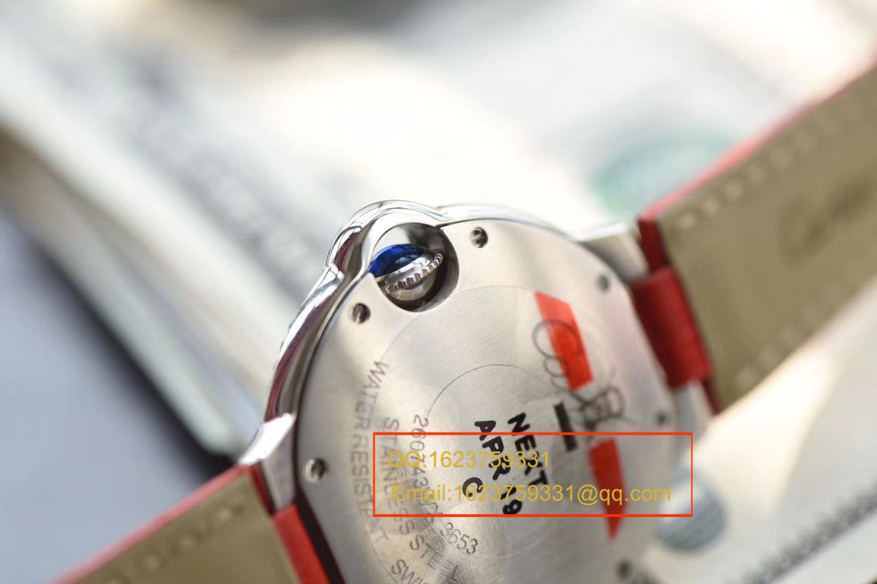 【HBBV6厂一比一超A高精仿手表】卡地亚蓝气球系列WE900351女士小号33毫米石英腕表 / K044