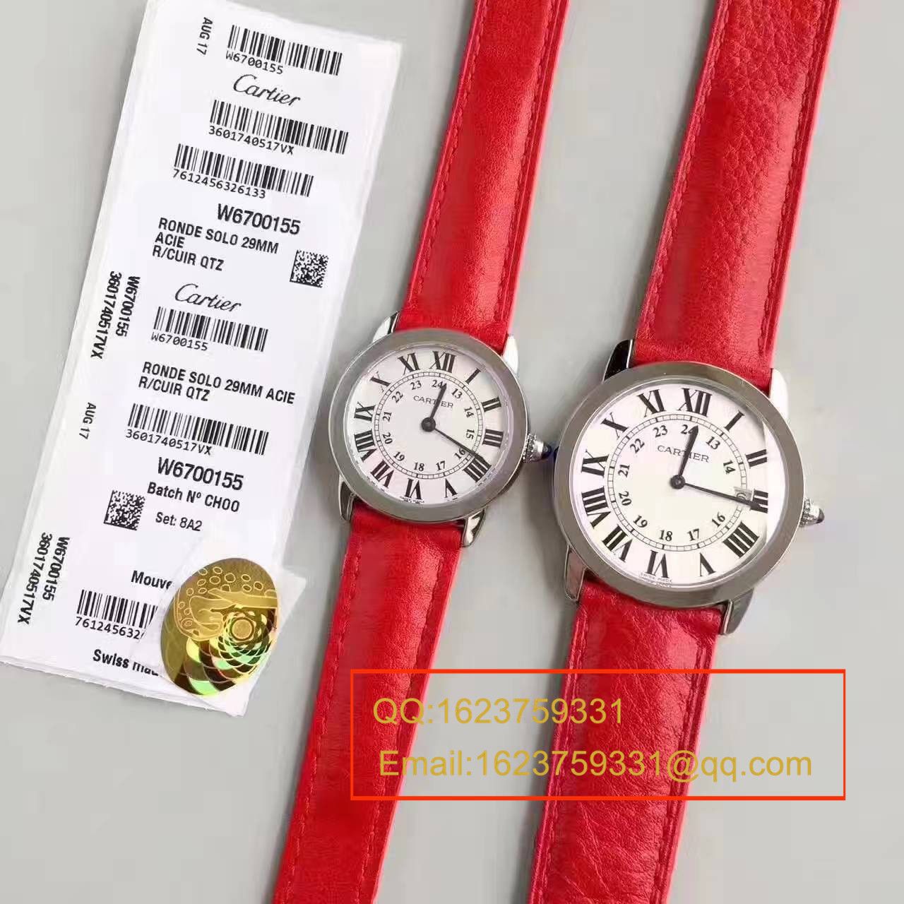 【K11厂正品开模顶级复刻高仿手表】卡地亚RONDE DE CARTIER伦敦SOLO系列W6700155、W6700255女士石英腕表 / KAD078