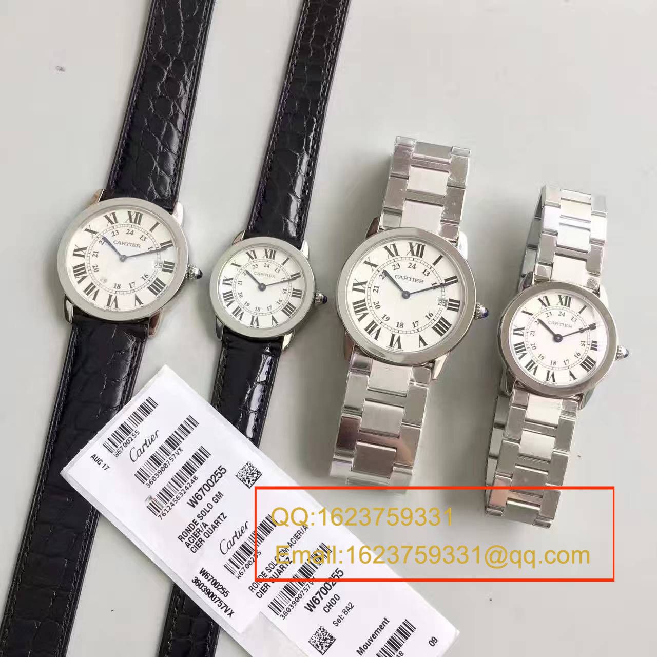 【K11一比一复刻高仿手表】卡地亚RONDE DE CARTIER 伦敦SOLO系列W6701004、WSRN0012女士石英腕表 / KAD079